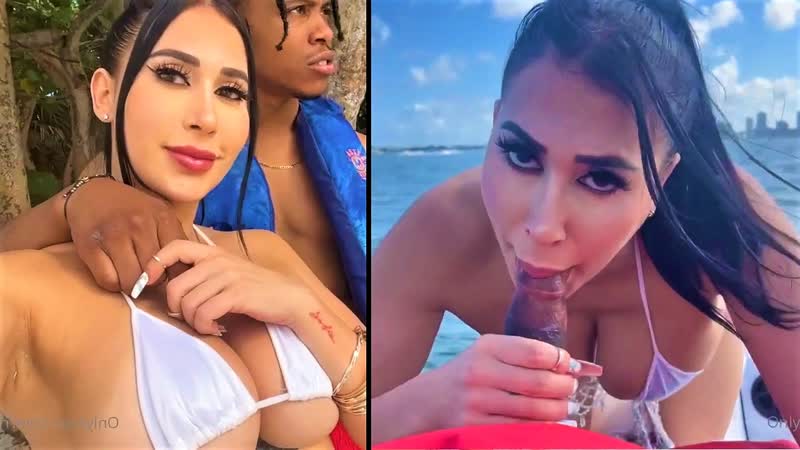 Valerie Kay ha scopato una ragazza dal culo enorme sul mare e nella foresta