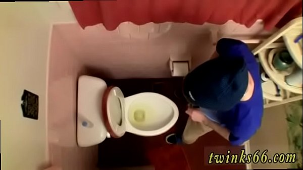 Effeminate gay solo first time Unloading In The Toilet Bowl