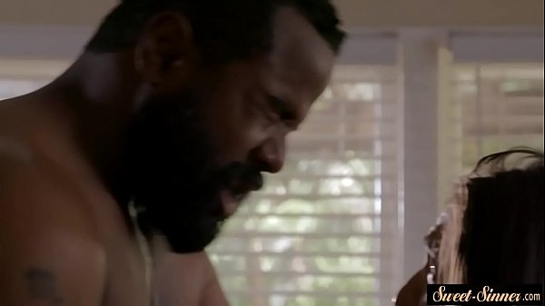 Slutty stepteen banged and creamed by bbc