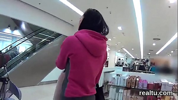 Gorgeous czech kitten was seduced in the shopping centre and screwed in pov