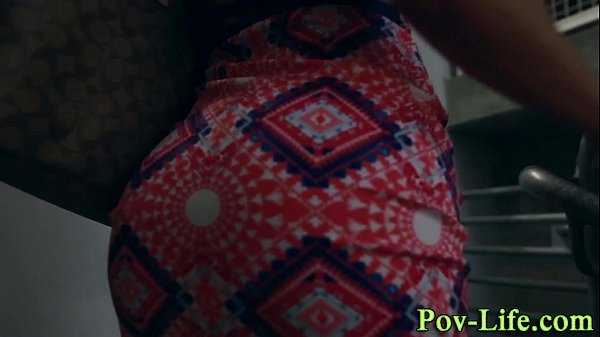 Teen gargles cum in pov