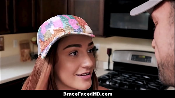 Hot Teen With Braces And A Big Ass Courtney Falls Fucked By Her Friend