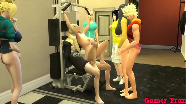 Naruto Cap 5 Die Orgie zwischen allen und Ino beginnt, dann wird es verrückt, alle wollen, dass sie ihnen Analsex geben, und am Ende landen sie alle drinnen