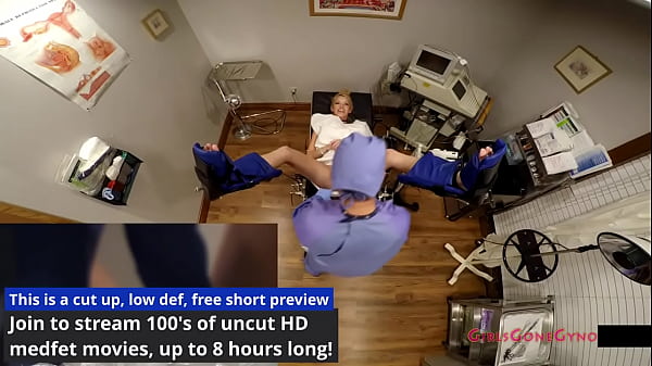 Bella, rubia y tetona, se tiñe un examen ginecológico captada en una cámara espía por el doctor Tampa @ GirlsGoneGyno. - Rehabilitación física de la Universidad de Tampa