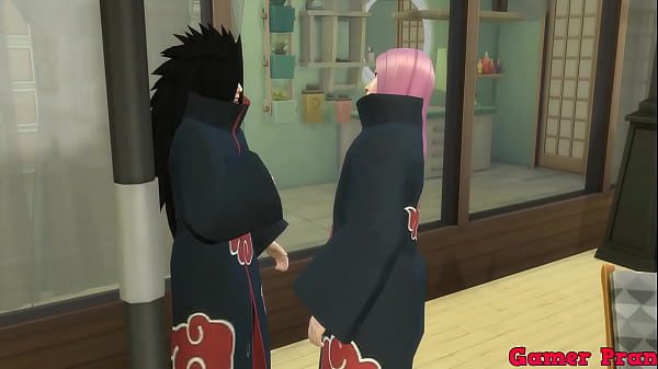 akatsuki porno Cap 3 Madara esta tomando sol luego llega Konan para seducirlo terminan follándolo cabalgando como a ella le gusta le dan muy duro por el culo