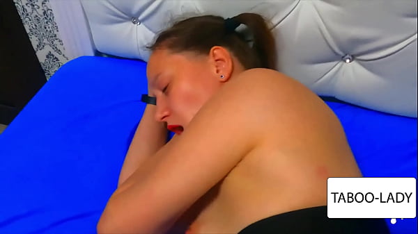 Step sister allowed her to be tied up and masturbated to her, and then cum on her ass