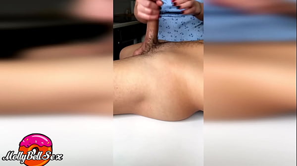 Bionda sexy sega amante del cazzo grosso invece della cena - sborra forte