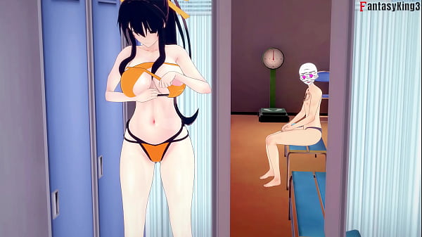 Akeno gibt mir eine tolle Blowjob-Überraschung | 4 | HS DXD NTR Madness 10 | Vollständiger Film auf Sheer &amp_ PTRN: Fantasyking3