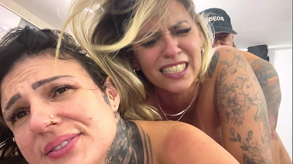 And when we have really good threesome sex like that! With their pussies throbbing, they're almost cumming! The three of them enjoying together so much fun that it's so easy!