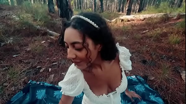 Natural Tits Latina Cinderela got filled at public park - Nati Roza