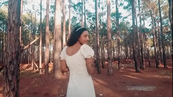 Passionate Teen Girl has fun in latina