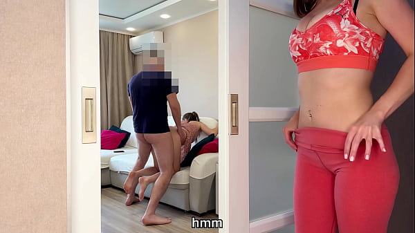 Stepmom Got Horny Again From My Sex With Girlfriend And Fucked Me - Russian Amateur With Talk And English Subtitles