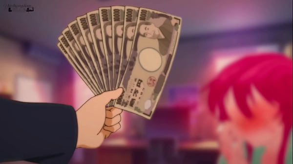 Itadaki Seieki se fait baiser pour 20$ en plein cul ! Hentai anime 2d (porno de dessin animé) sexe 2025