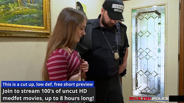 Mi Monroe Gets Pulled Over, Doesn'_t Have Drivers License, SuckThePolice'_s Dick To Get Out Of Trouble And Is Blackmailed By Cops! - Reup