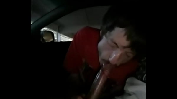 sucking regular buddy in his parked car again