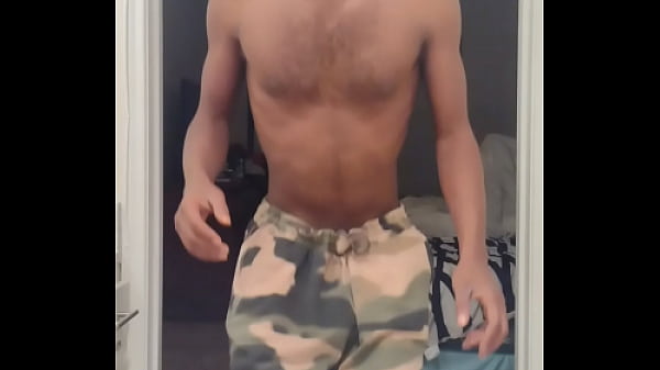 Lovely Teen Girl performs in workout