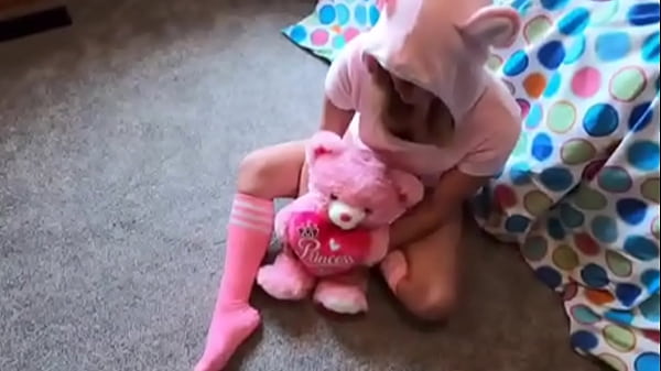 Teen plays with mom'_s dildo and gets fucked by stepfather