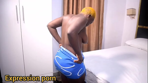 A naughty bad bitch was fucking giantcock till the light went off still she keep banging her