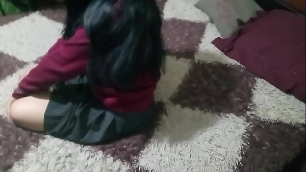 Colegiala follando! ¡Grabación de cámara en habitación de estudiantes mexicanos! Vídeo casero