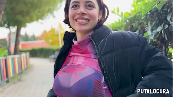 PutaLocura - La increíble latina tetona Lulita Star es pillada por Torbe y se traga toda su lefa