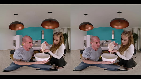 Making a Cake Ends with Cumshot - Virtual Real Porn