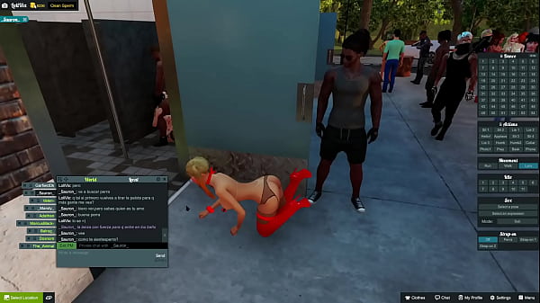 3dxchat | LoliVix lebt auf 4 Beinen/20 Nägeln | Nacht 5: 4 Jungs