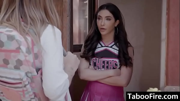 Lesbian cheerleader coming out of a closet