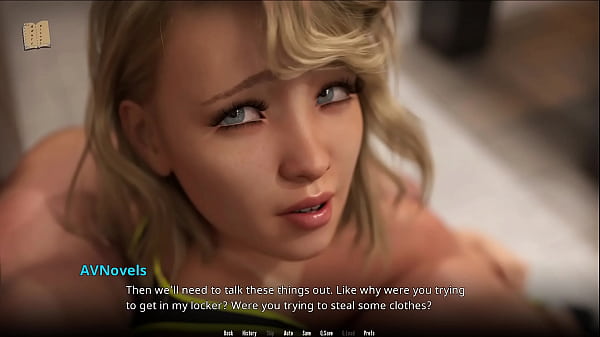 L'adolescente esegue il video