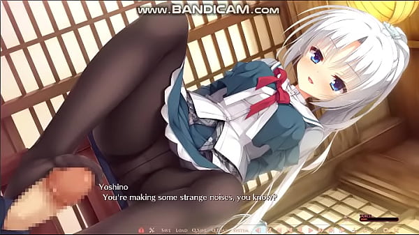 Scena di sega con i piedi di Senren Banka Yoshino