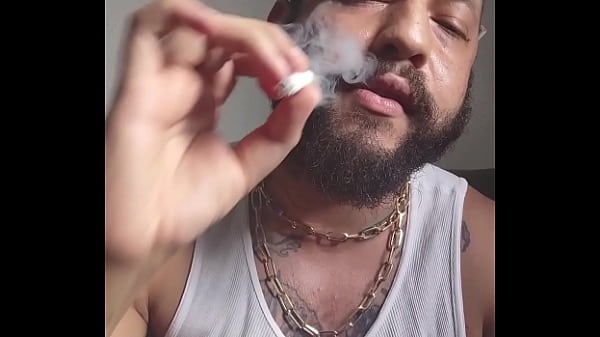 Jacking off and smoking