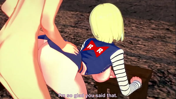 androide numero 18 succhia e viene scopato in diverse posizioni pov | Sfera del drago Z | Parte 1