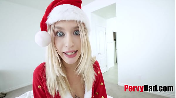Christmas Anal Party With Teen Stepdaughter- Emma Roise