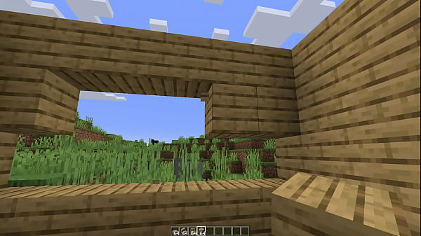 Wie man ein einfaches Minecraft-Haus baut