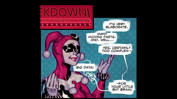 Ritorno di fiamma pianificato: doppiaggio comico di Batman/Harley Quinn