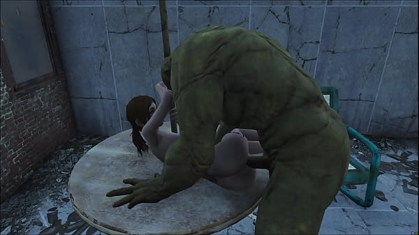 FO4 Buena cogida con mutante