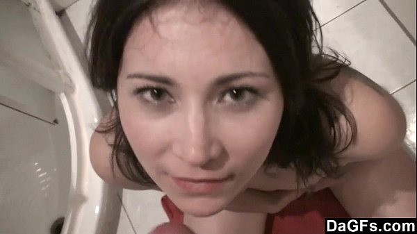 Dagfs - Nice Young Brunette Fucked In The Bathroom