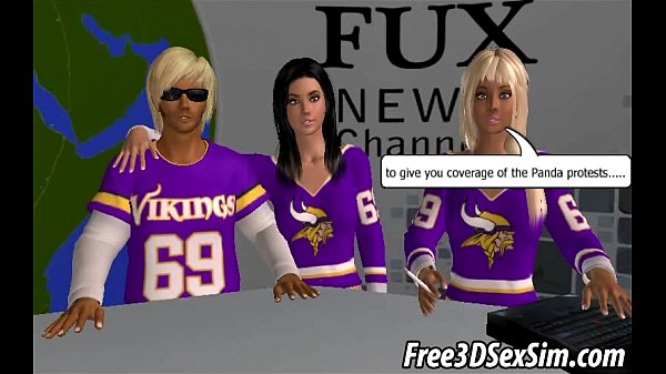 Emittenti sportive in 3D che fanno sesso in onda